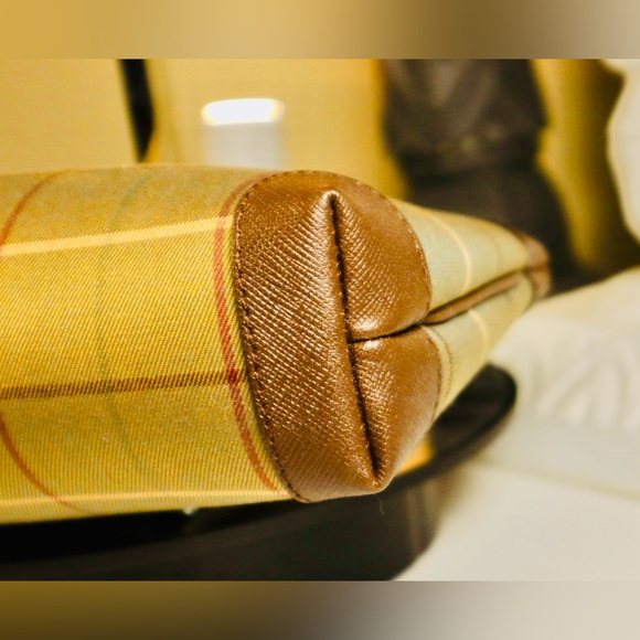 “Host Pick” VTG BURBERRY Clutch bag Brown PVC/leather unisex - Picture 5 of 10